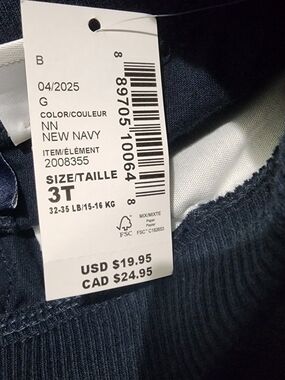 The Childrens Place Navy 3T Boy Pants